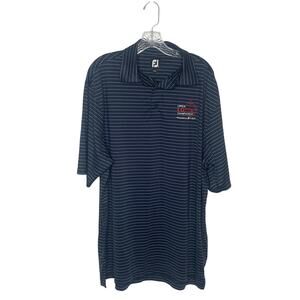 Men's Navy Blue FJ LPGA Lotte Championship Polo Size XL